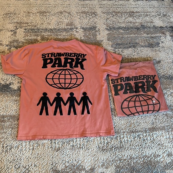 Authentic Limited Edition Strawberry Park Puff Print Tee NWT - Picture 2 of 2